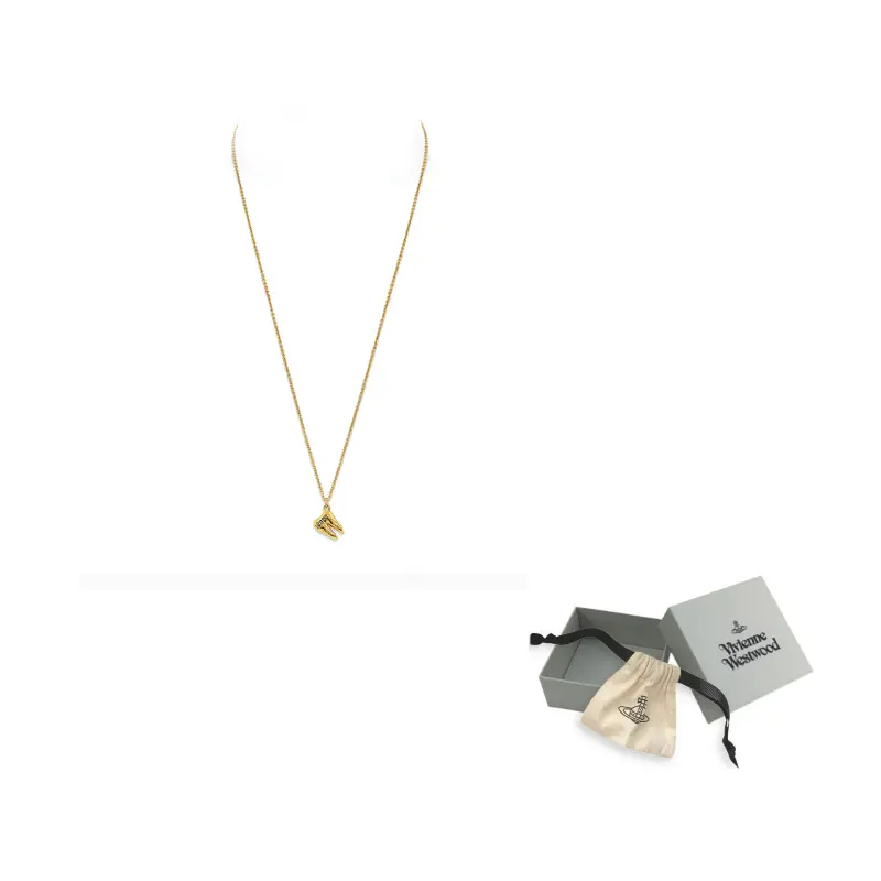 

Латунные ожерелья мужские золотые Vivienne Westwood