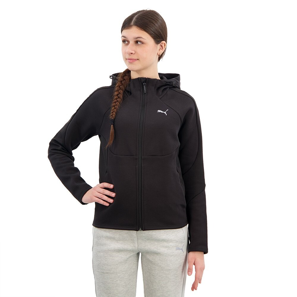 

Толстовка Puma Evostripe Full Zip, черный
