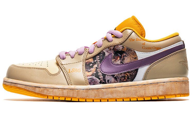 

Кроссовки Vintage Jordan Air Jordan 1, мультиколор