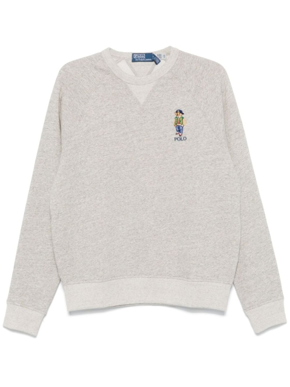 

Polo Ralph Lauren толстовка с мотивом Polo-Bear, серый