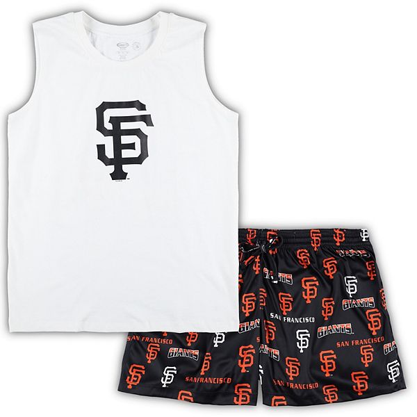 

Женский комплект для сна: топ и шорты San Francisco Giants plus size Unbranded
