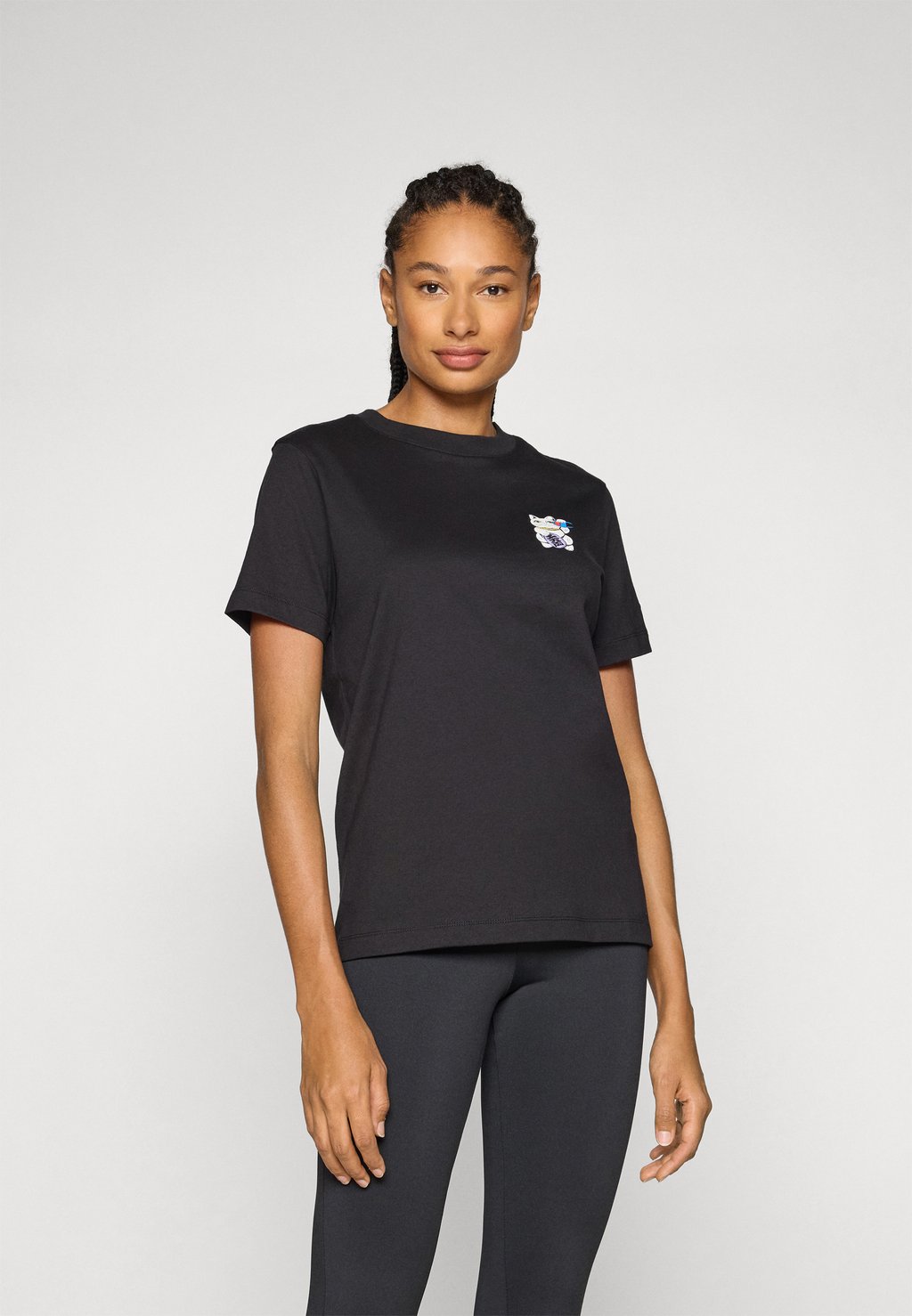 

Футболка с принтом GRAPHIC TEE Champion, черный