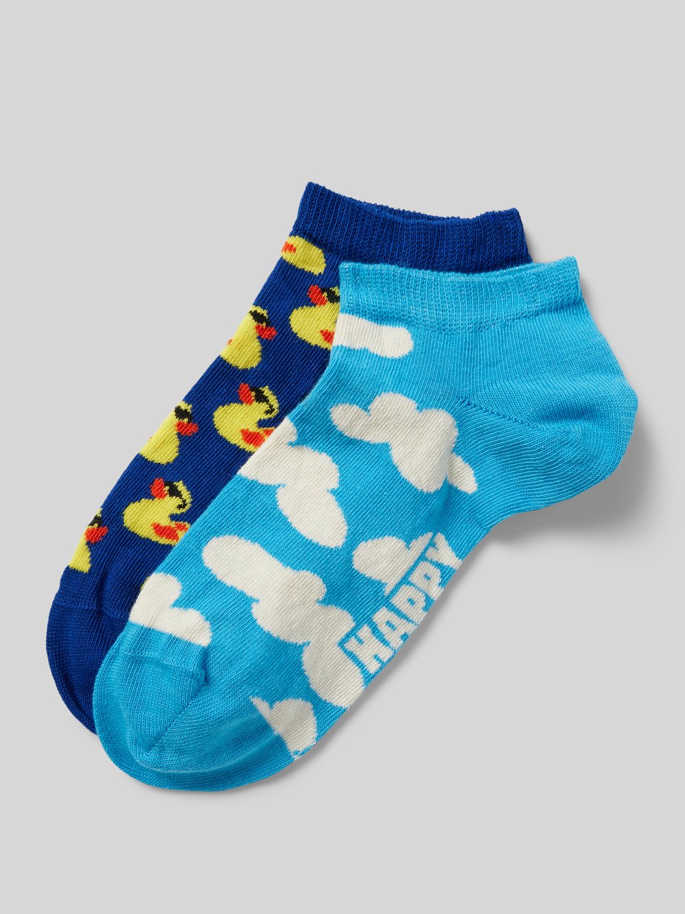 

Носки-кроссовки из хлопковой смеси в упаковке 2 шт Happy Socks, синий
