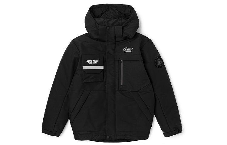 

Пуховики мужские с капюшоном Moderate Others Kappa, черный-990