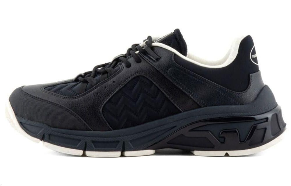 

Кроссовки EMPORIO ARMANI Lifestyle Shoes Men Low-top Black, черный