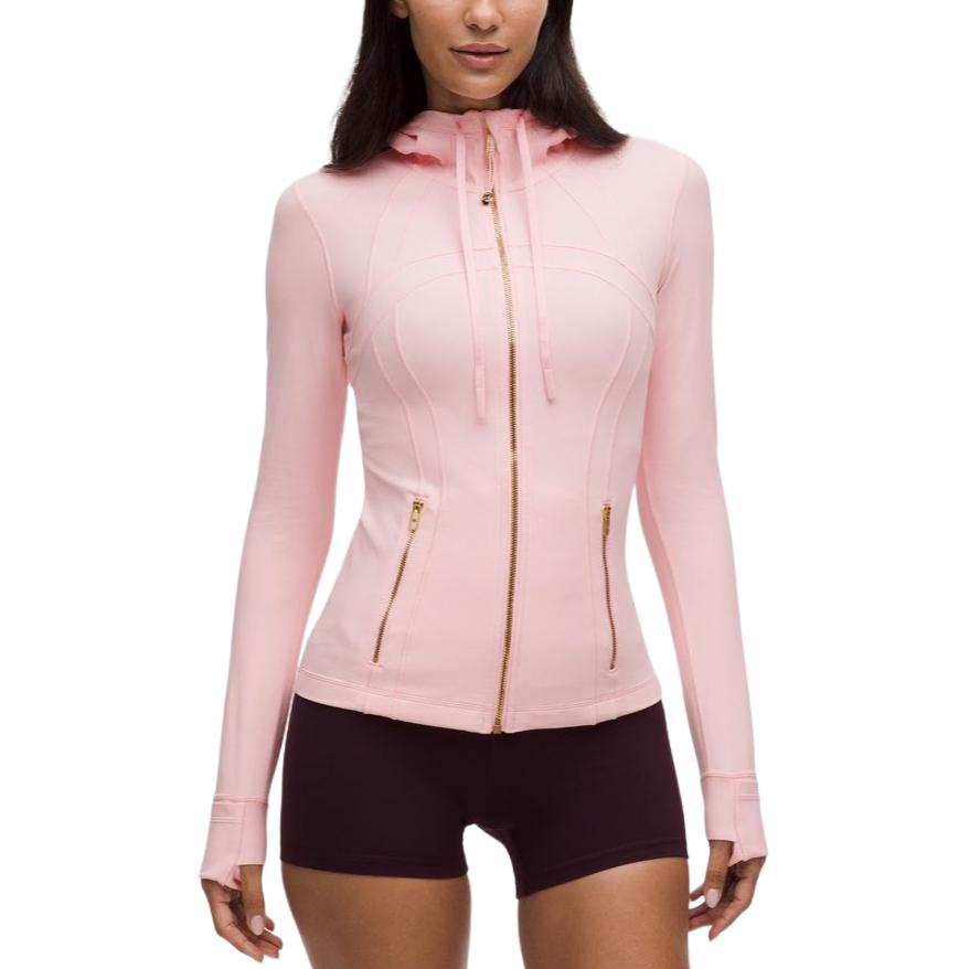 

Женское пальто для йоги Lululemon, quartz розовый/золотой/золотой/blqu/золотой/золотой