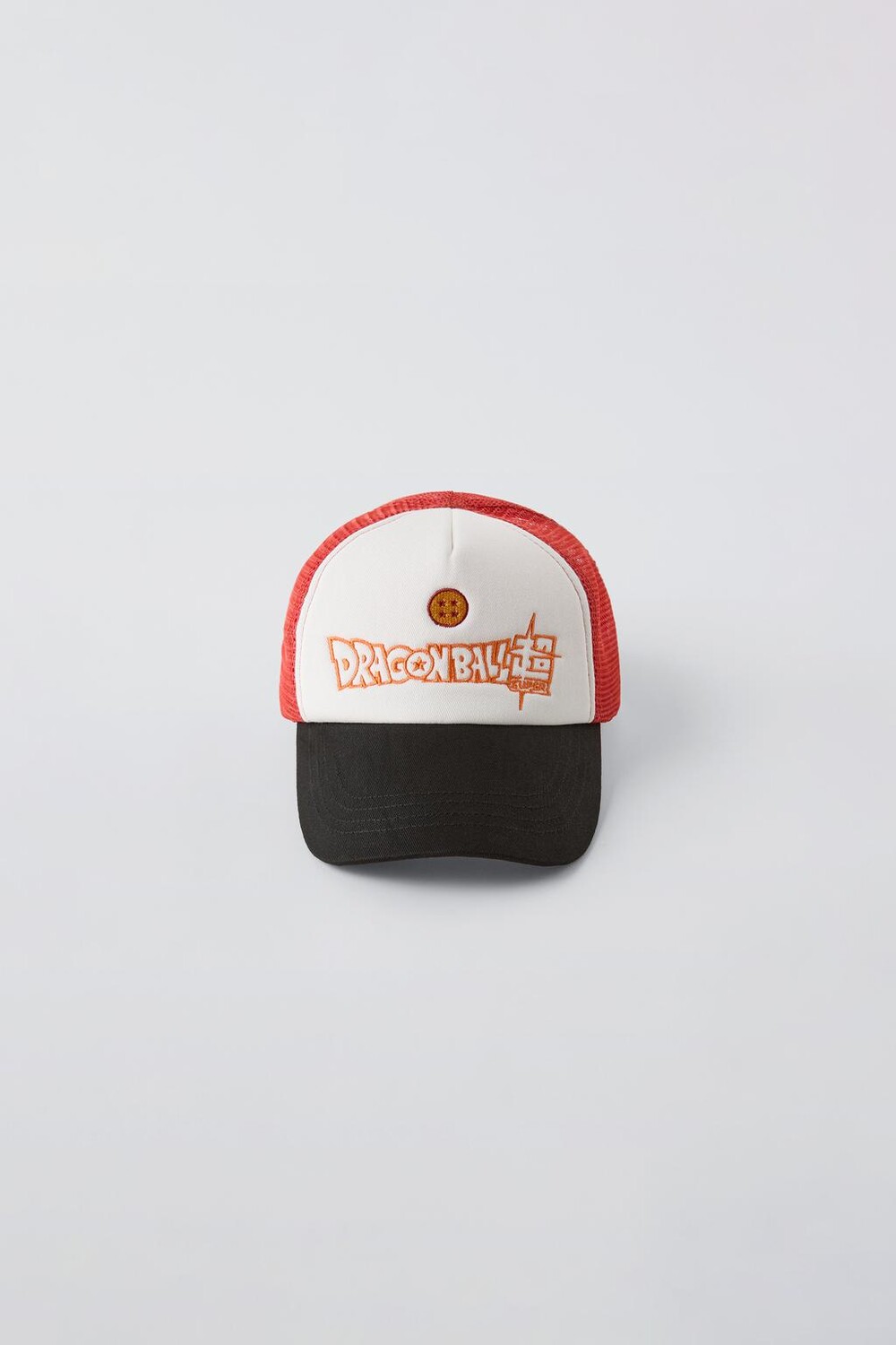 

Dragon ball сетчатая кепка ZARA, экрю