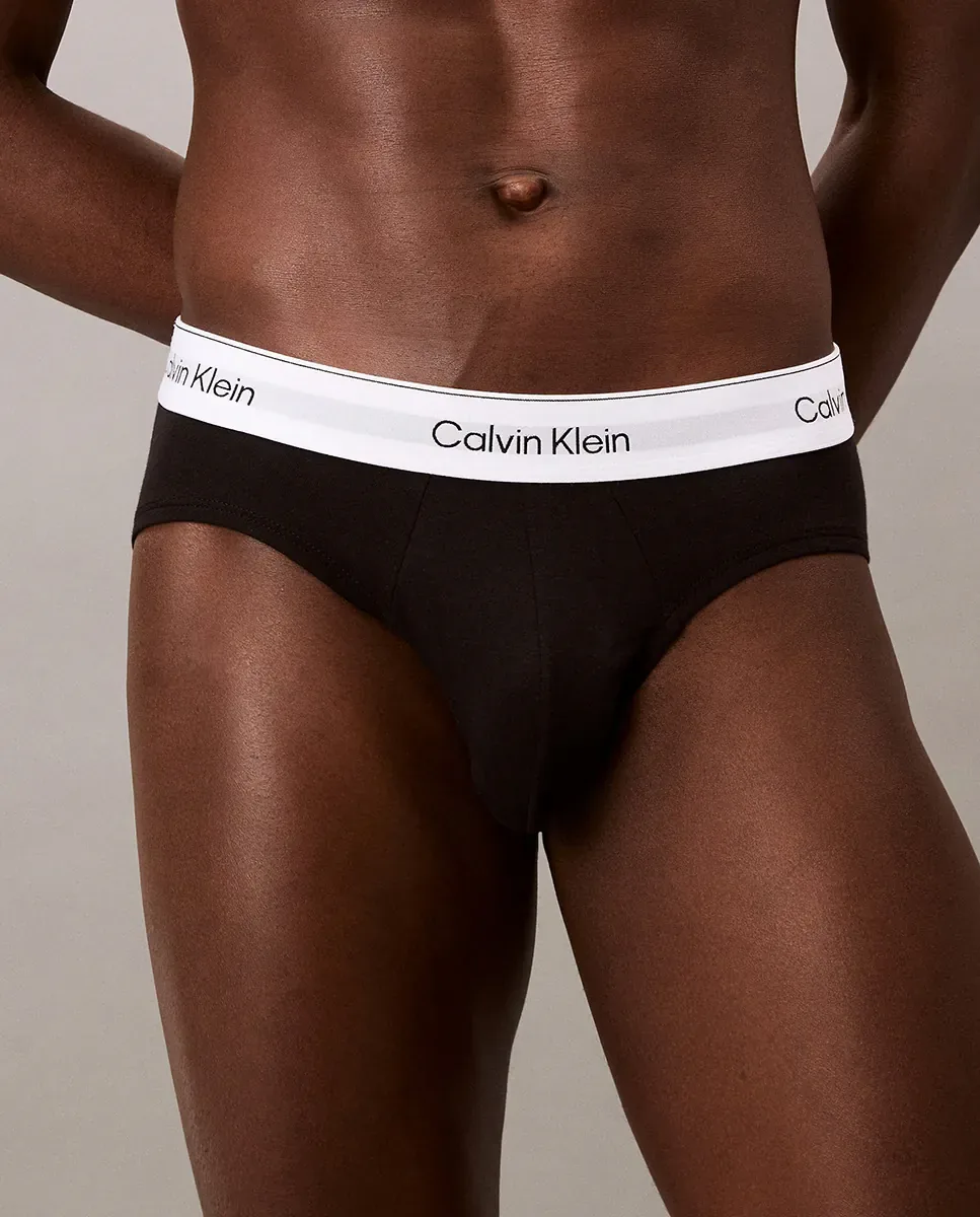 Набор из 3 трусов - Icon Cotton Stretch Calvin Klein — фото 4