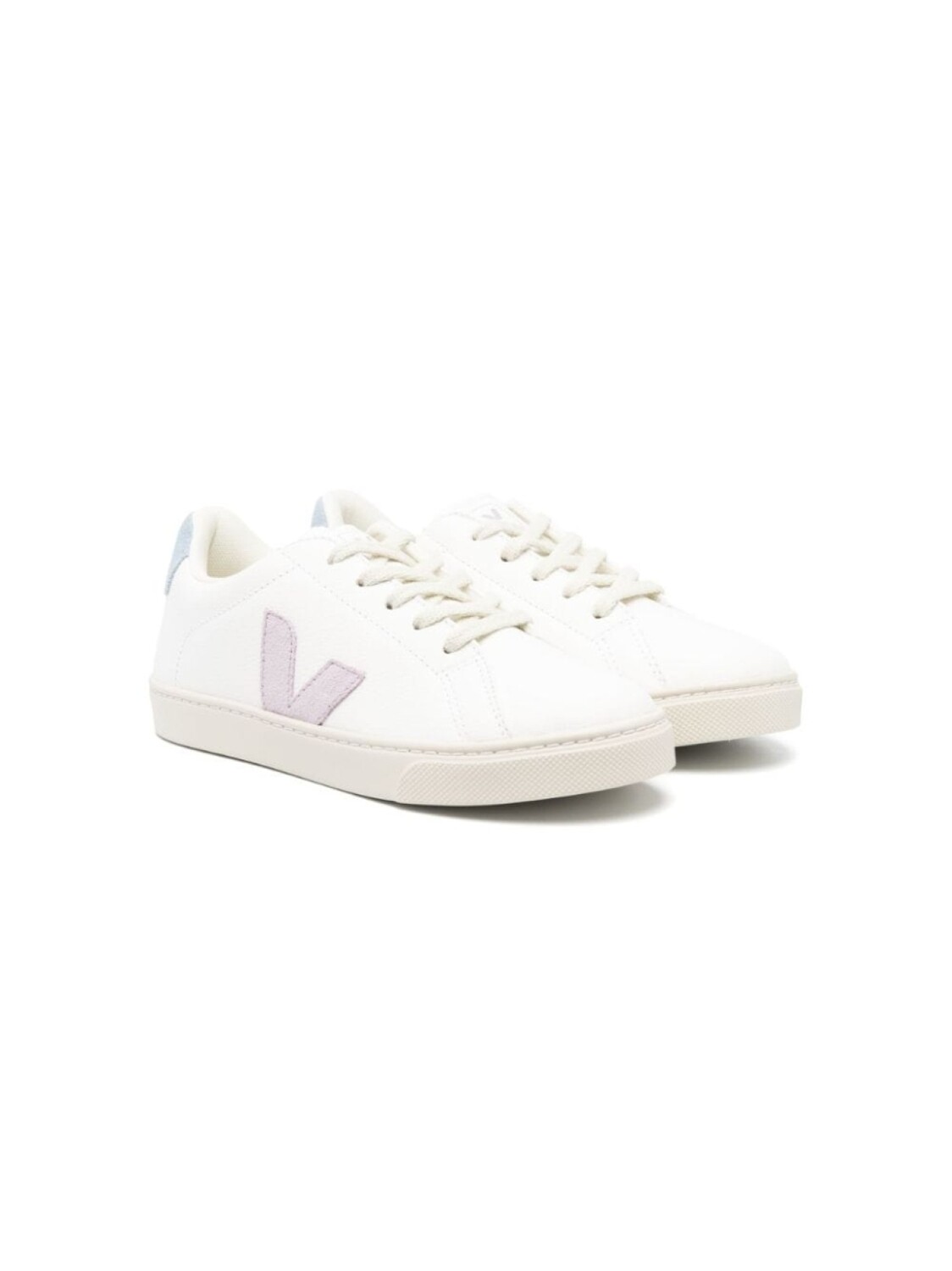 

Кроссовки с нашивкой-логотипом VEJA Kids, белый