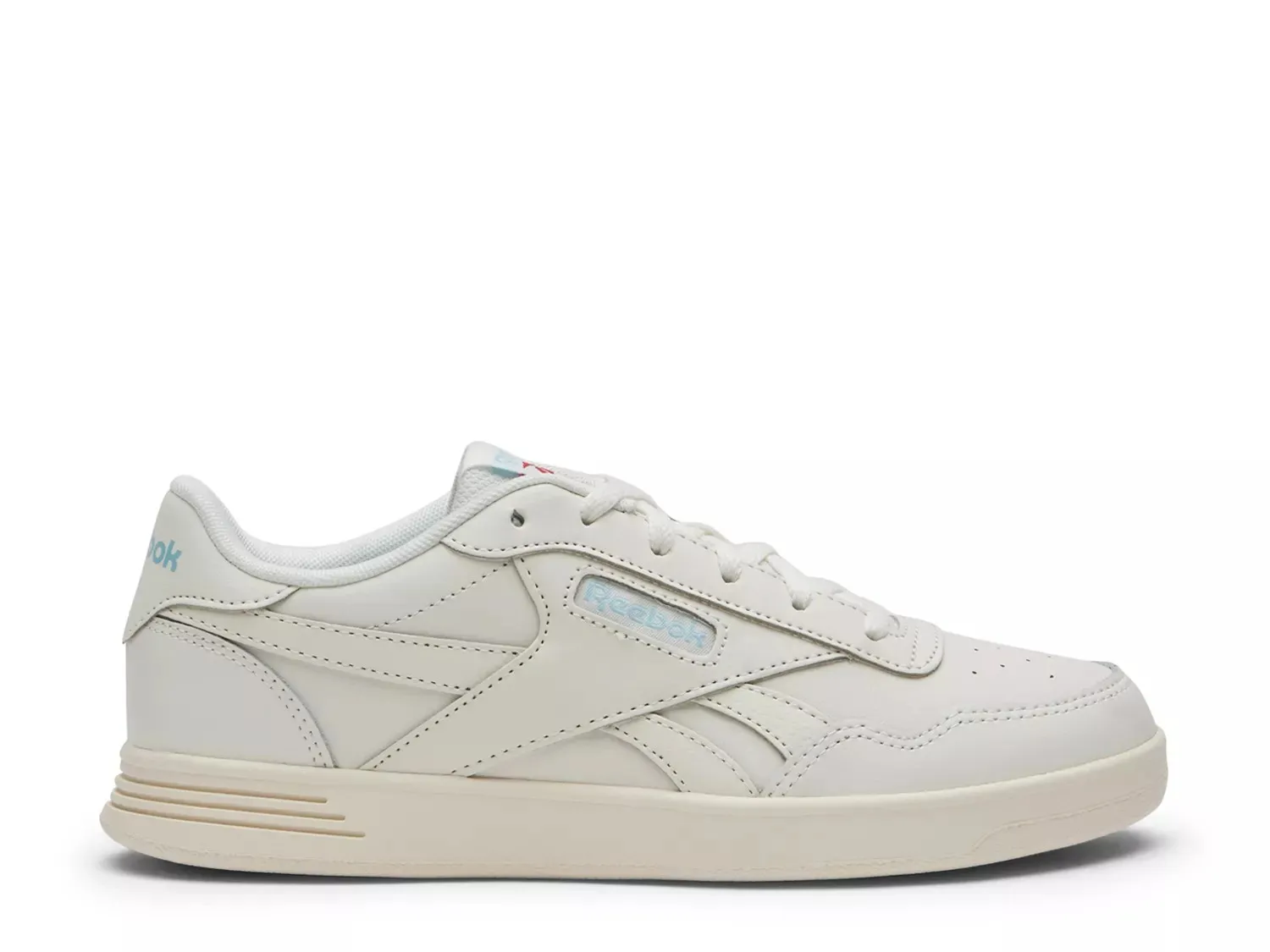Кроссовки Reebok Court Advance — женские, мел/синий