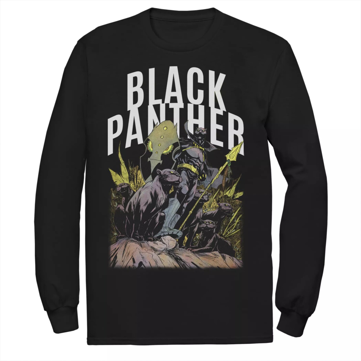 

Мужская футболка Marvel Panther Squad Licensed Character, Черный, Мужская футболка Marvel Panther Squad Licensed Character