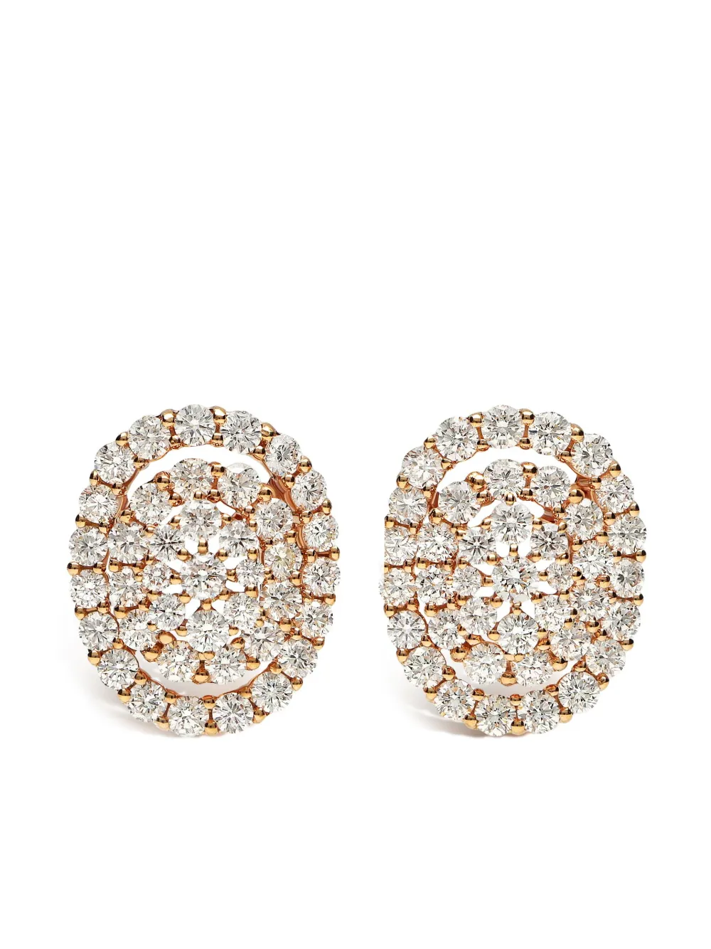 

Серьги Must Have из розового золота с бриллиантами LEO PIZZO, розовый