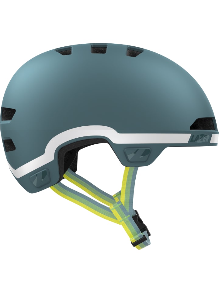 

Lazer Детский велосипедный шлем Maze Jr KinetiCore GoFluo Edition зеленого цвета
