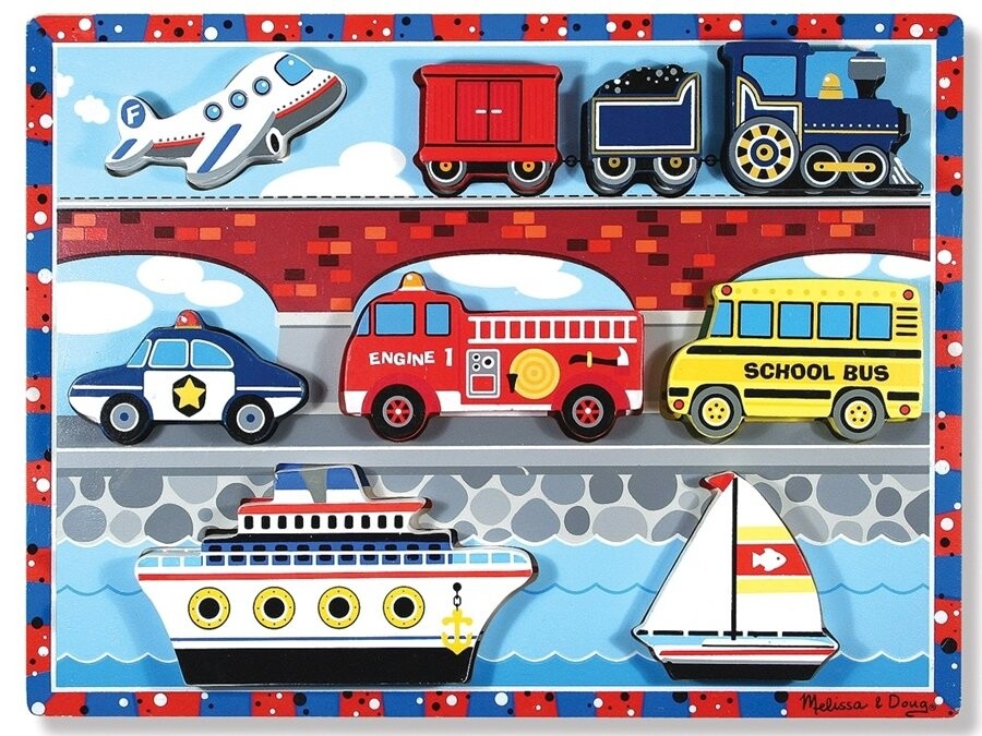 

Melissa & Doug, пазл Транспорт