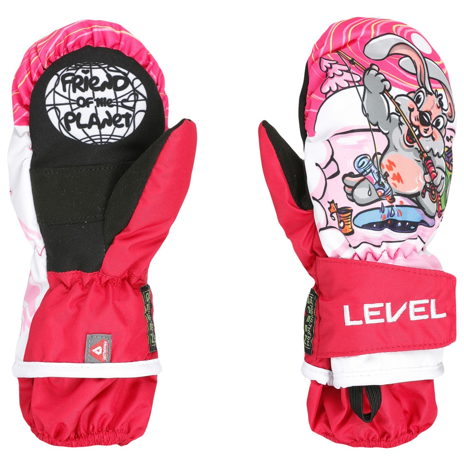 

Перчатки Level Animal Rec, цвет Bordeaux