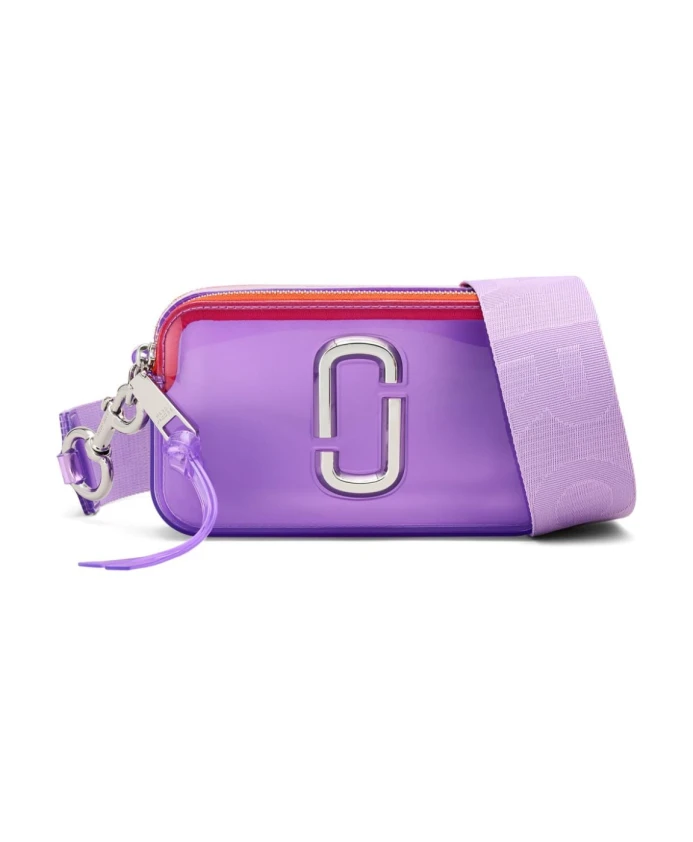 

Фиолетовая прозрачная сумка через плечо Marc Jacobs, фиолетовый