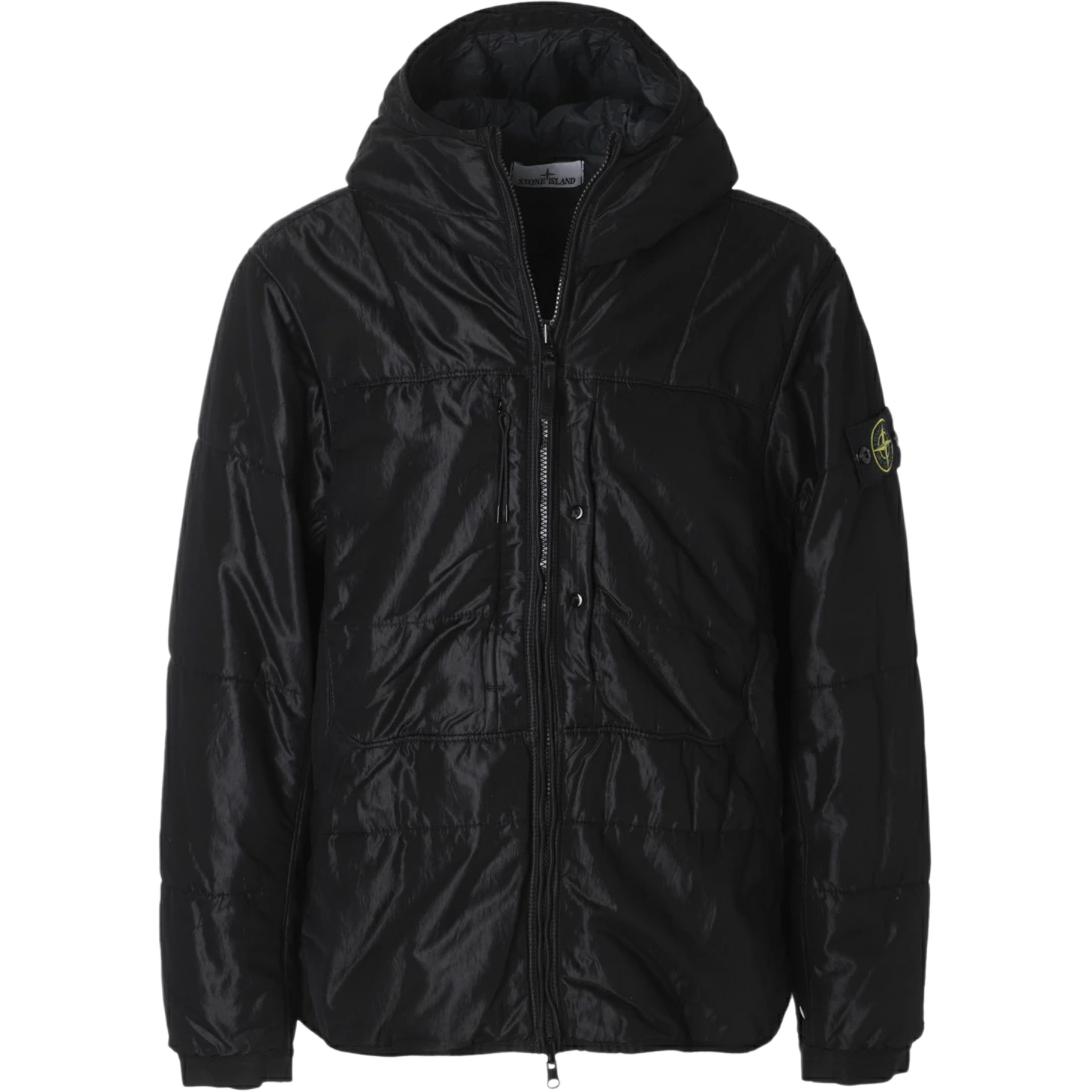 

STONE ISLAND Непромокаемая куртка, Black
