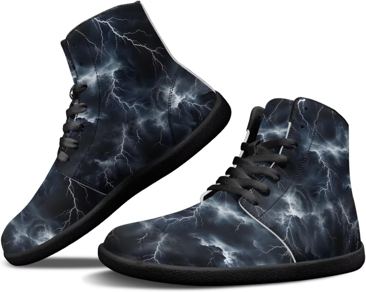 

Кроссовки Binienty Hike Barefoot для мужчин и женщин, минималистичные с нулевым перепадом, без шнурков, черный