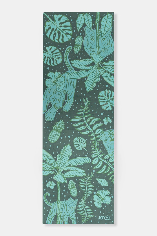 

Коврик для йоги FLOW Jungle Green Joyinme, зеленый