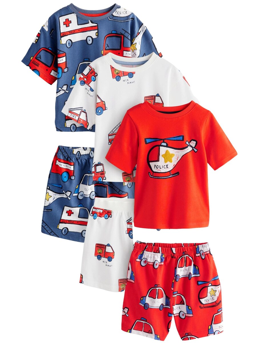 

Пижама Next, цвет Blue/Red/White