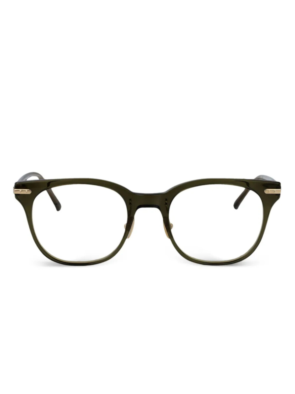 

Очки Linda Farrow Arch Optical в квадратной оправе, зеленый
