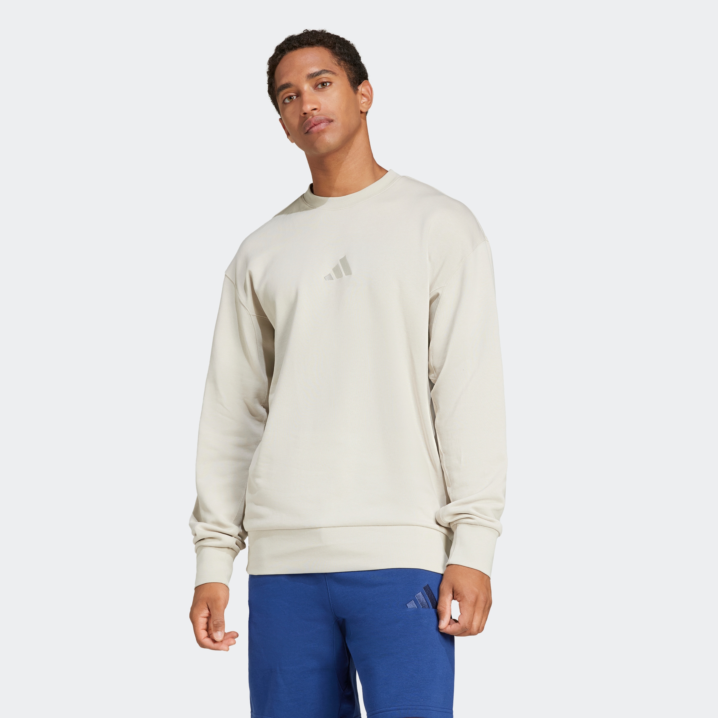 Adidas Sportswear Спортивный свитшот 'All Szn' в светло-сером цвете — фото 2