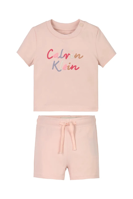 

Детский комплект Calvin Klein Jeans, розовый