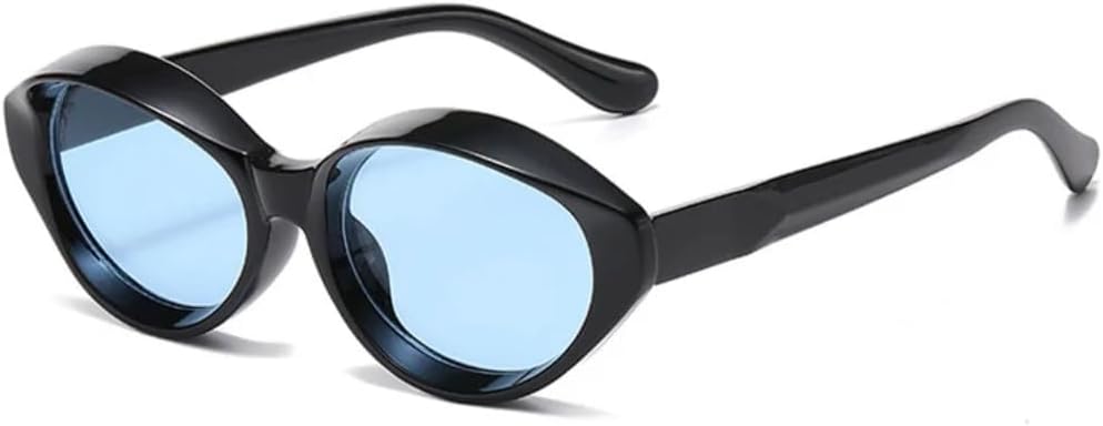 

Классические роскошные круглые солнцезащитные очки с защитой от УФ-излучения UV400 для активного отдыха и вождения, популярные среди мужчин и женщин HHZZYVY, Black-blue