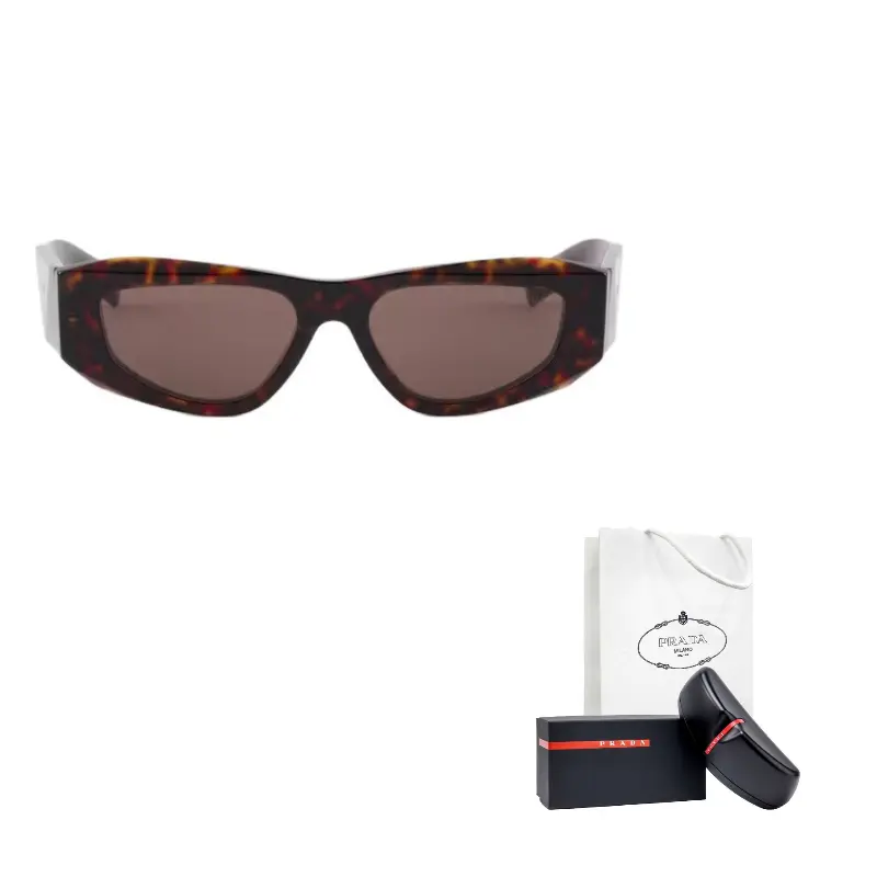 

Солнцезащитные очки Geometric с тонированными линзами PRADA, tortoiseshell