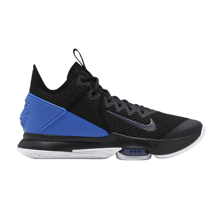 

Кроссовки LeBron Witness 4 'Black Hyper Cobalt', черный