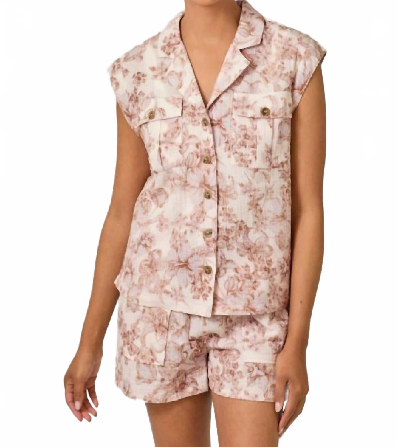 

Воскресный комплект шорт в цвете капучино Mystree, Cappuccino