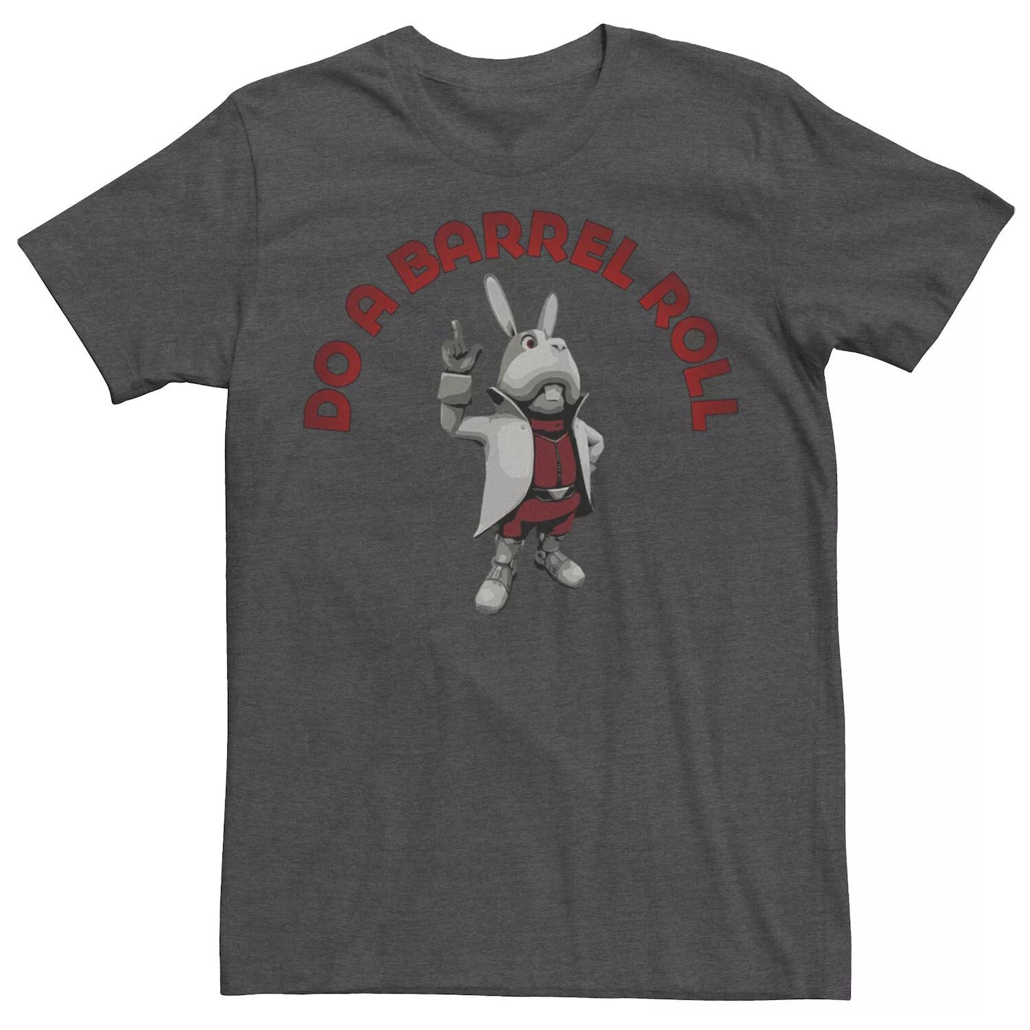 

Мужская футболка Nintendo Star Fox Peppy Barrel Roll Quote Licensed Character