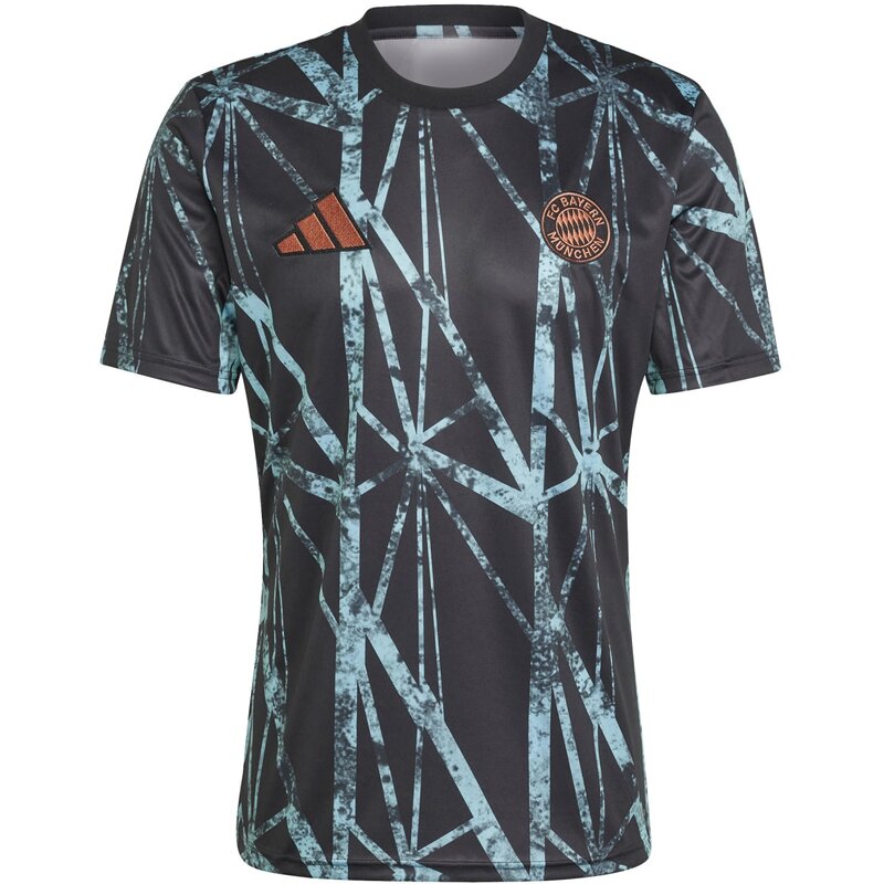 

Предматчевая футболка Trikot fc Bayern München Adidas, черный