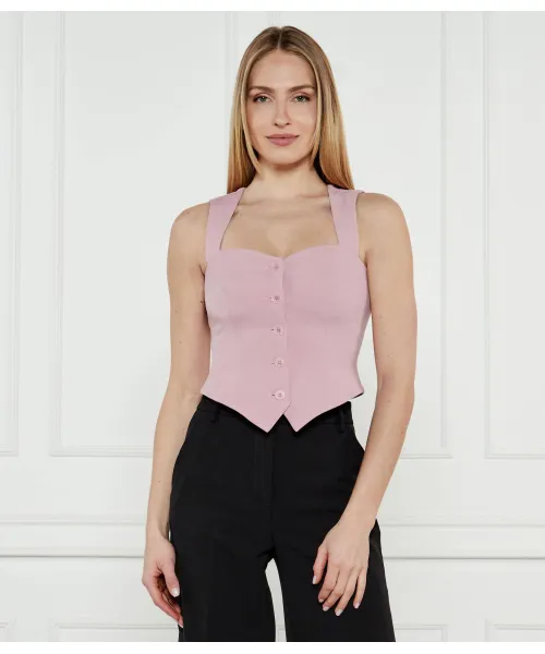 

Жилет Slim fit Liu Jo, розовый