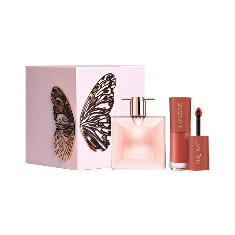 

LANKOU элегантный подарочный набор макияжа Velour Matte тональная помада для сияния кожи + парфюм Is My Perfume 25ml LANCOME