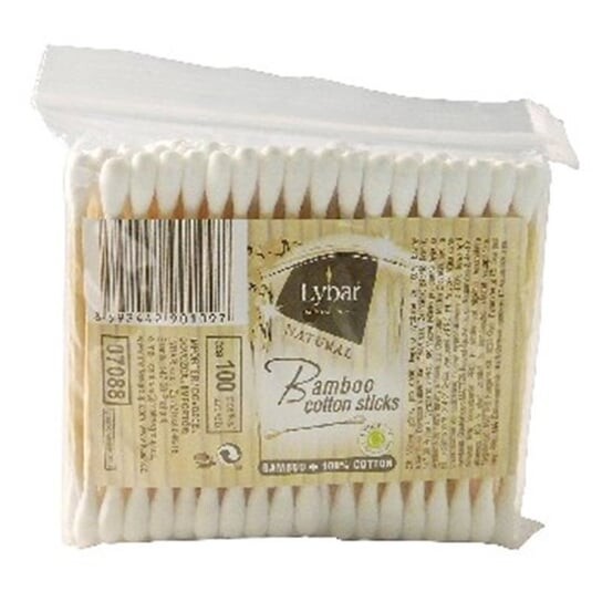 

Бамбуковые гигиенические палочки, сумка, 100 шт. Mattes Lybar