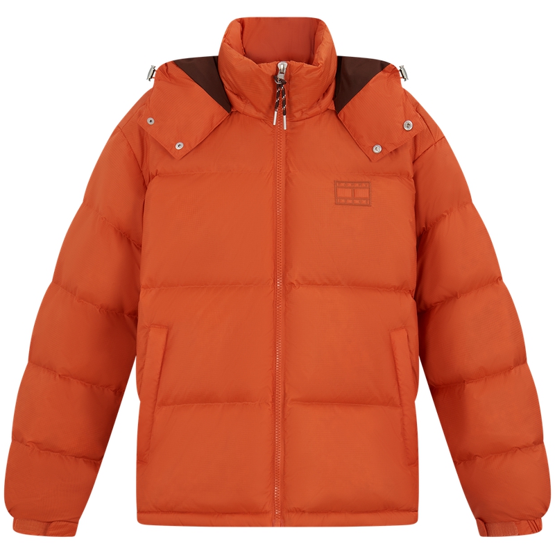 

Tommy Hilfiger Мужская пуховая куртка, Orange SZZ