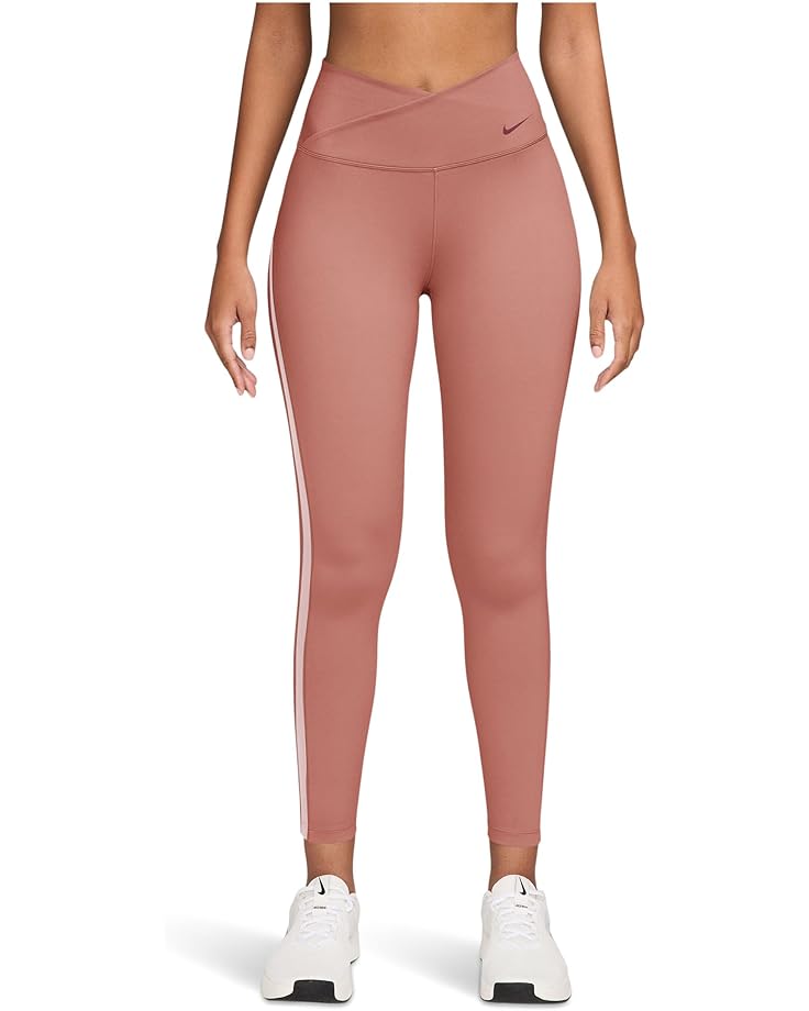 

Брюки Nike Dri-fit One High-waisted 7/8 Leggings, цвет Rust Pink/Canyon Rust