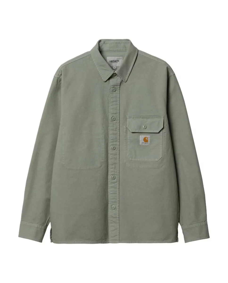 

Мужская джинсовая рубашка стандартного кроя Carhartt WIP, зеленый