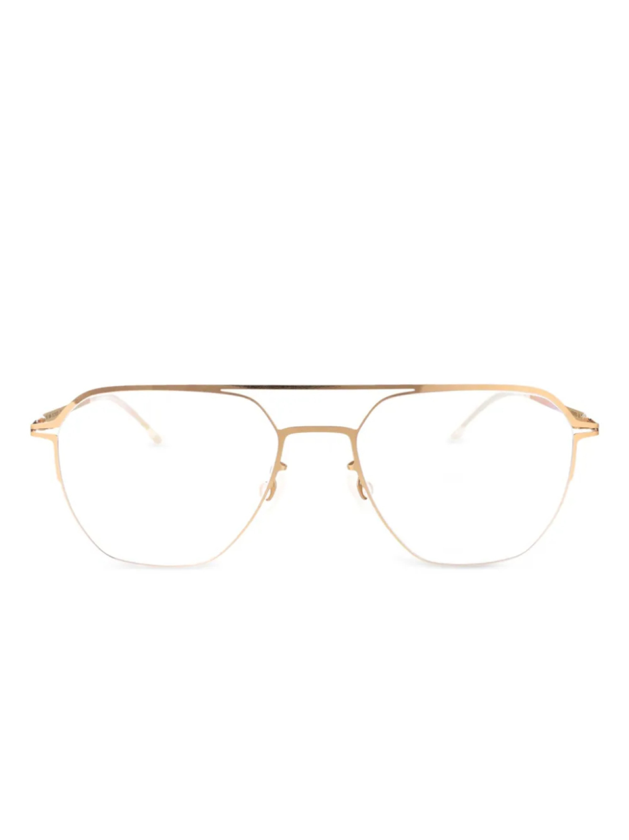 

Очки Mykita Imba в геометрической оправе, золотой