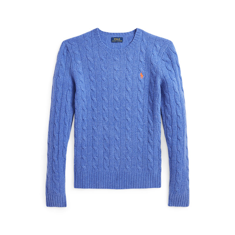 Polo Ralph Lauren Топный свитер FW24 женский синий