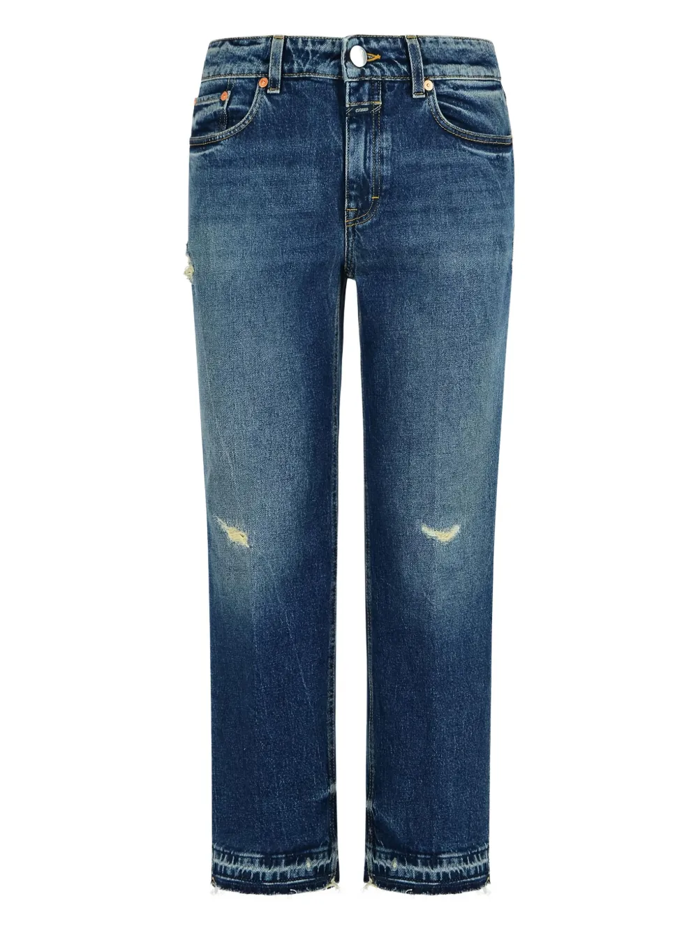 

Джинсы Milo с эффектом потертости Closed, синий