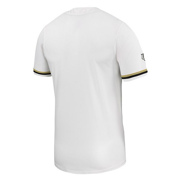 Мужская белая бейсбольная футболка ucf knights replica Nike — фото 4