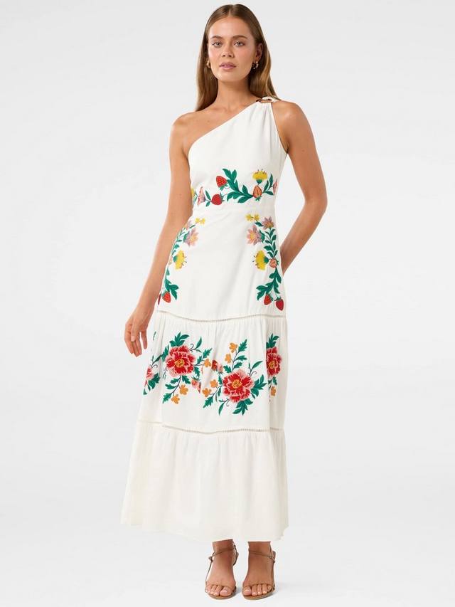 

Асимметричное макси-платье Ollie с цветочным принтом Forever New, Livia