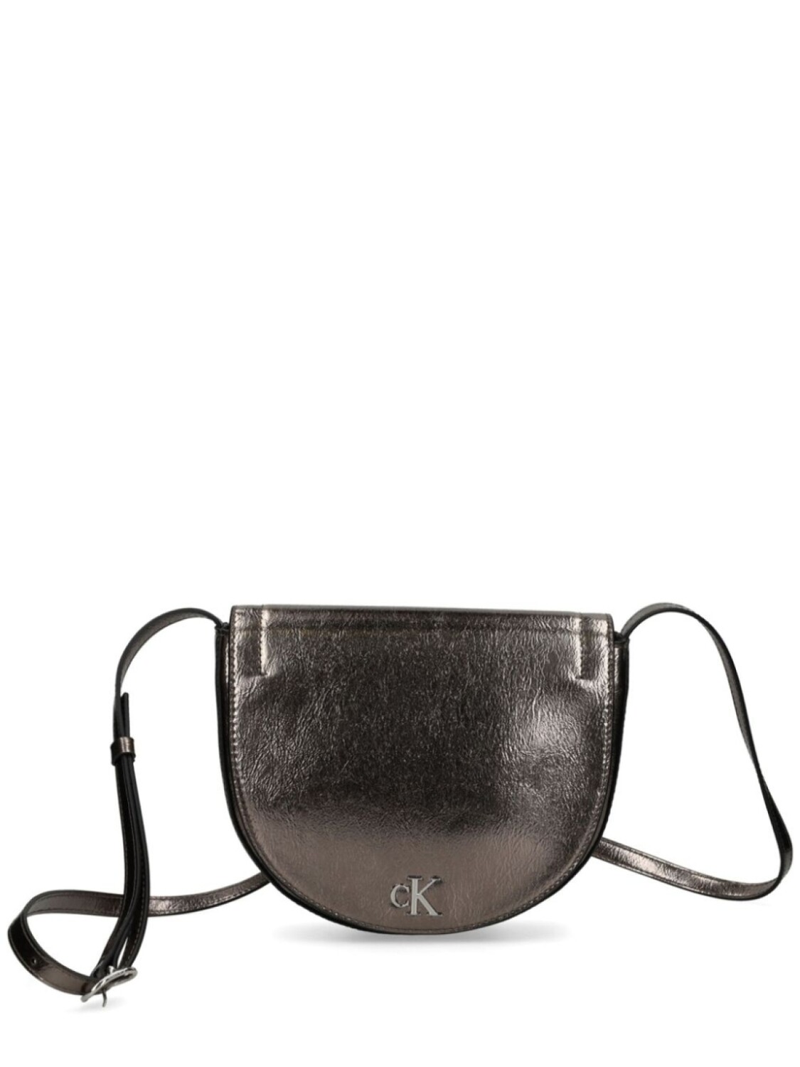 

Сумка через плечо из металлизированной искусственной кожи Calvin Klein Jeans, коричневый