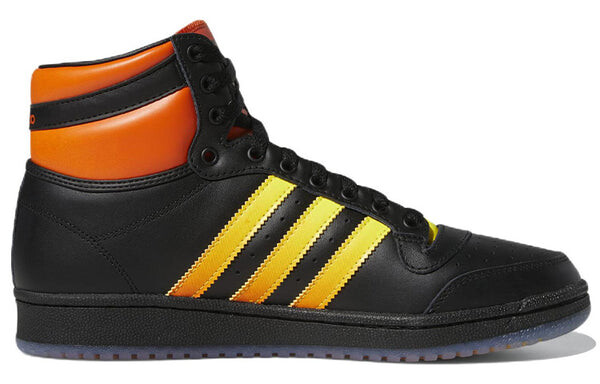 Кроссовки топ десятка высокие Adidas, черный — фото 2