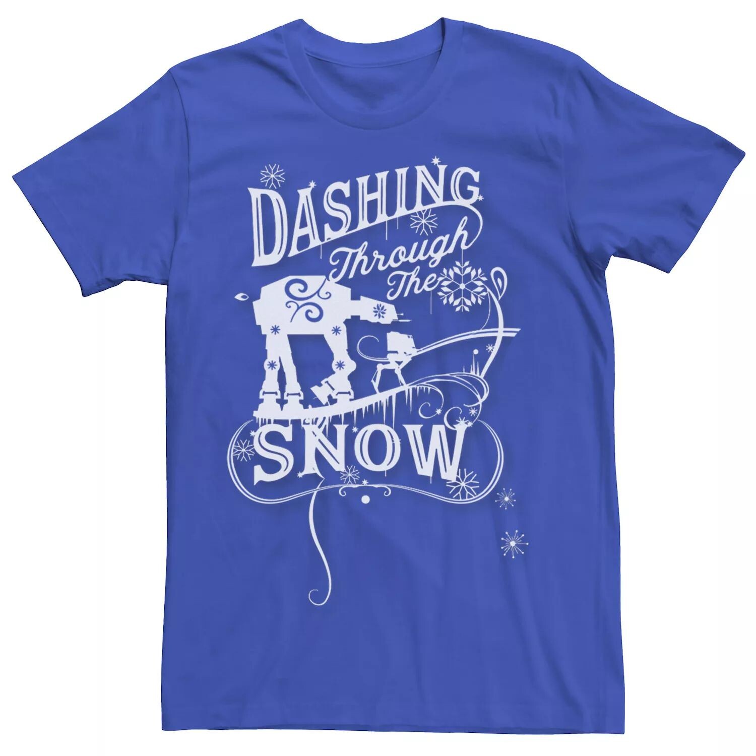 

Мужская футболка с рисунком AT-AT Dashing Through Snow Star Wars