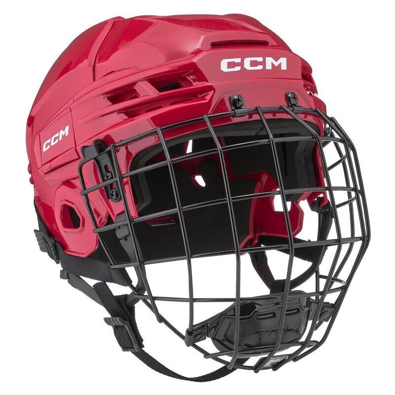 

Хоккейный шлем Ccm, красный