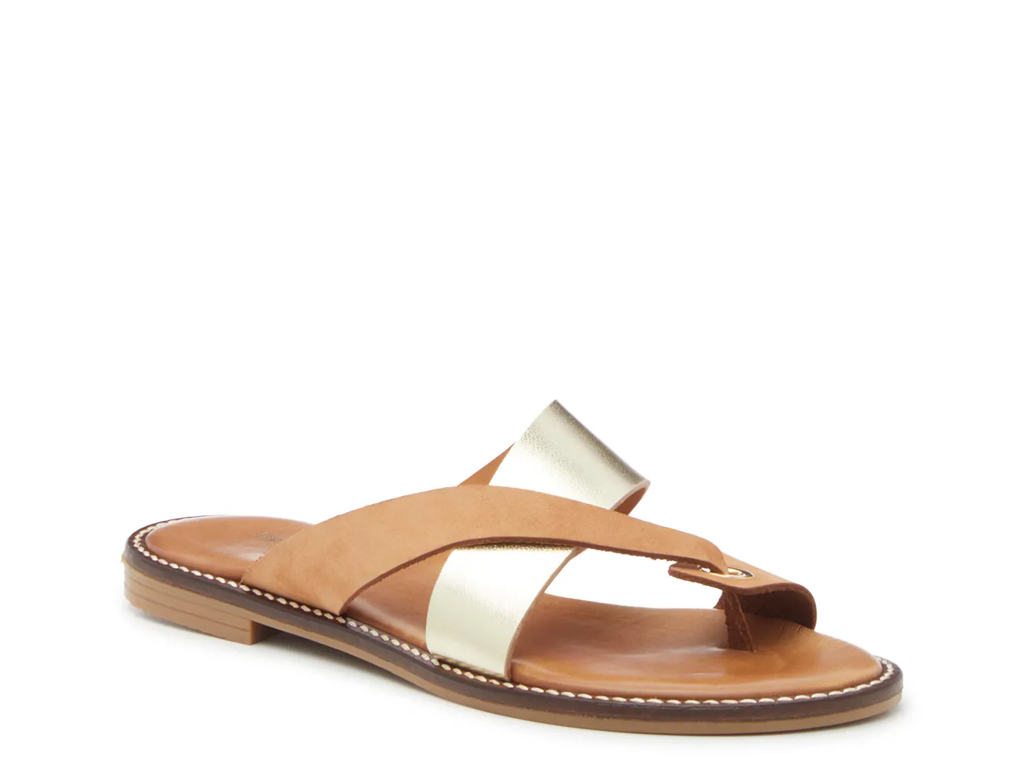 

Сандалии Fiume Sandal Coach And Four, цвет naturaltan_platinumgoldmetallic