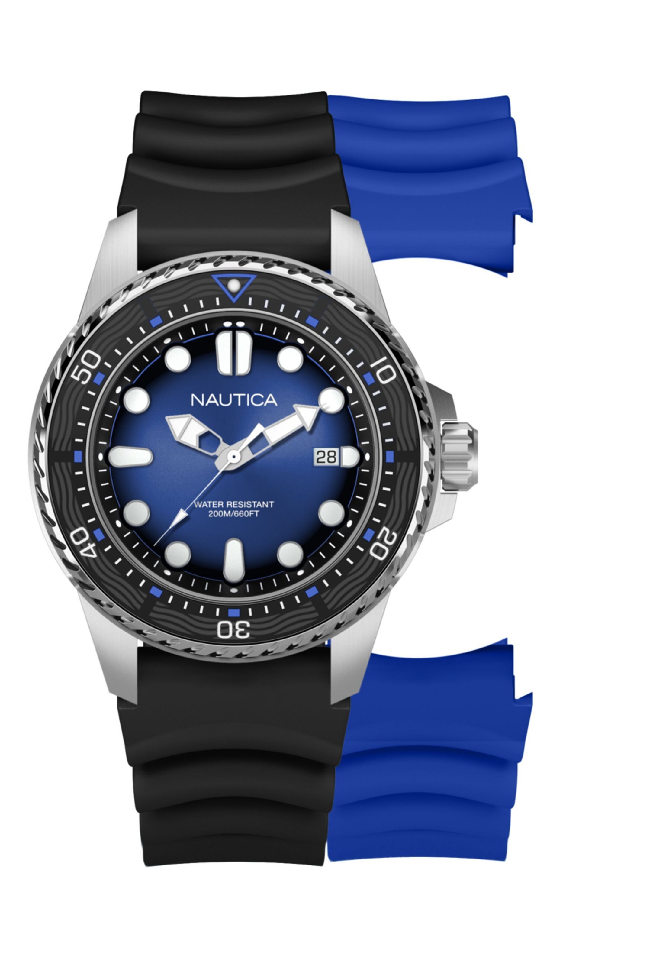 

NAUTICA Часы Analog 'NCT SEA DIVE' в черном цвете